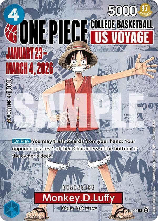 Monkey.D.Luffy (College Basketball US Voyage)